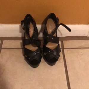 Black heel